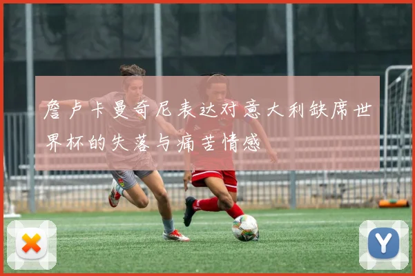 詹卢卡曼奇尼表达对意大利缺席世界杯的失落与痛苦情感
