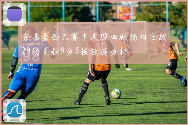 余嘉豪西乙赛季表现回顾场均出战29场贡献9分5板数据分析